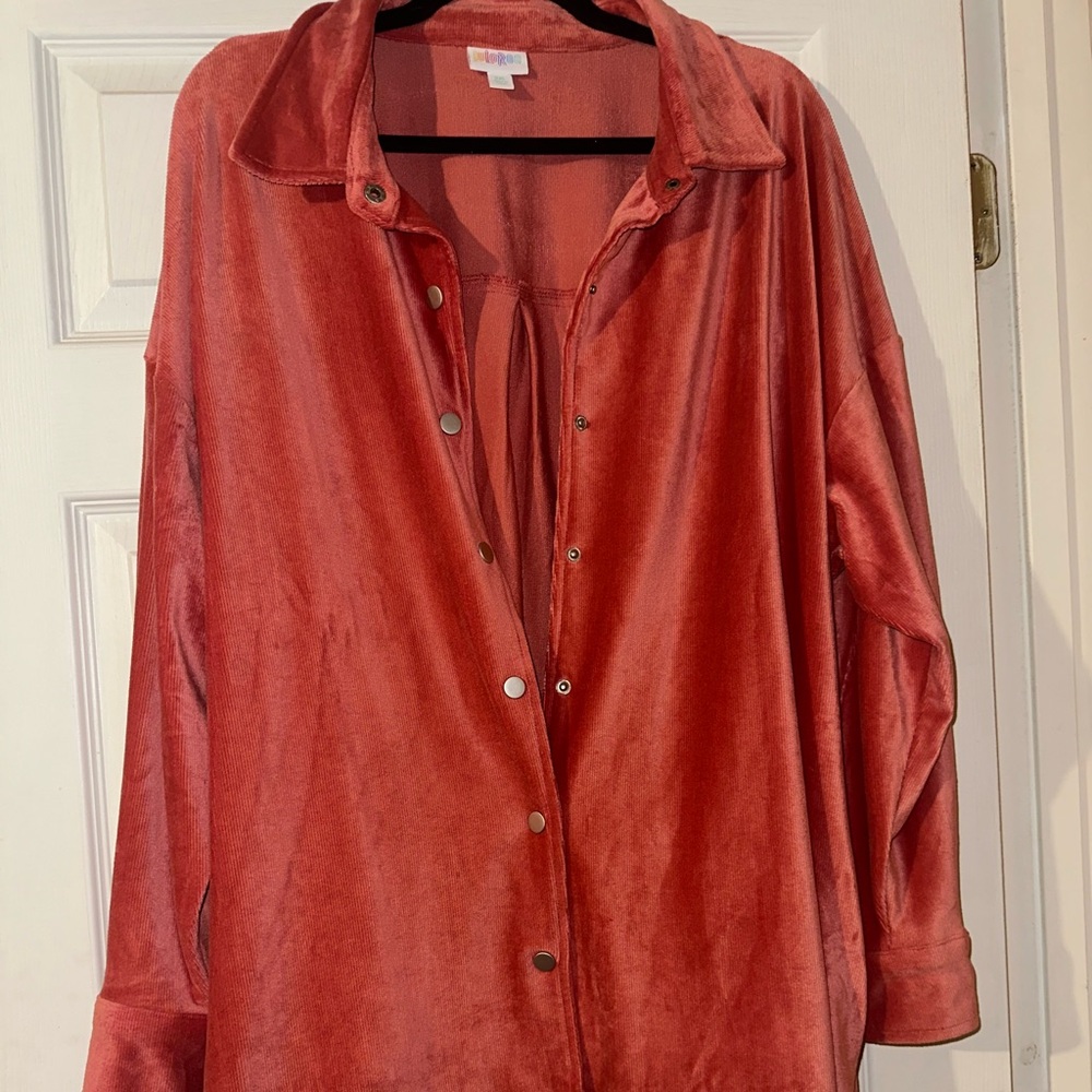 2x Lularoe Abigail Shacket
